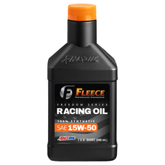 Freedom Series 15W-50 100% Synthetic Racing Oil