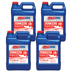 AMSOIL 25W-40 Synthetic-Blend Marine Engine Oil