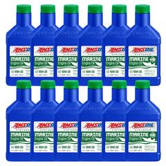 AMSOIL 10W-30 100% Synthetic Marine Engine Oil