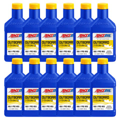 AMSOIL 100:1 Pre-Mix 100% Synthetic 2-Stroke Outboard Oil