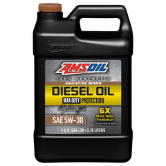 AMSOIL Signature Series 5W-30 100% Synthetic Max-Duty Diesel Oil