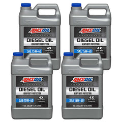 AMSOIL 15W-40 Heavy-Duty 100% Synthetic Diesel Oil