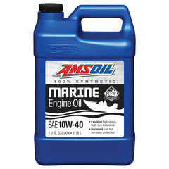 AMSOIL 10W-40 100% Synthetic Marine Engine Oil