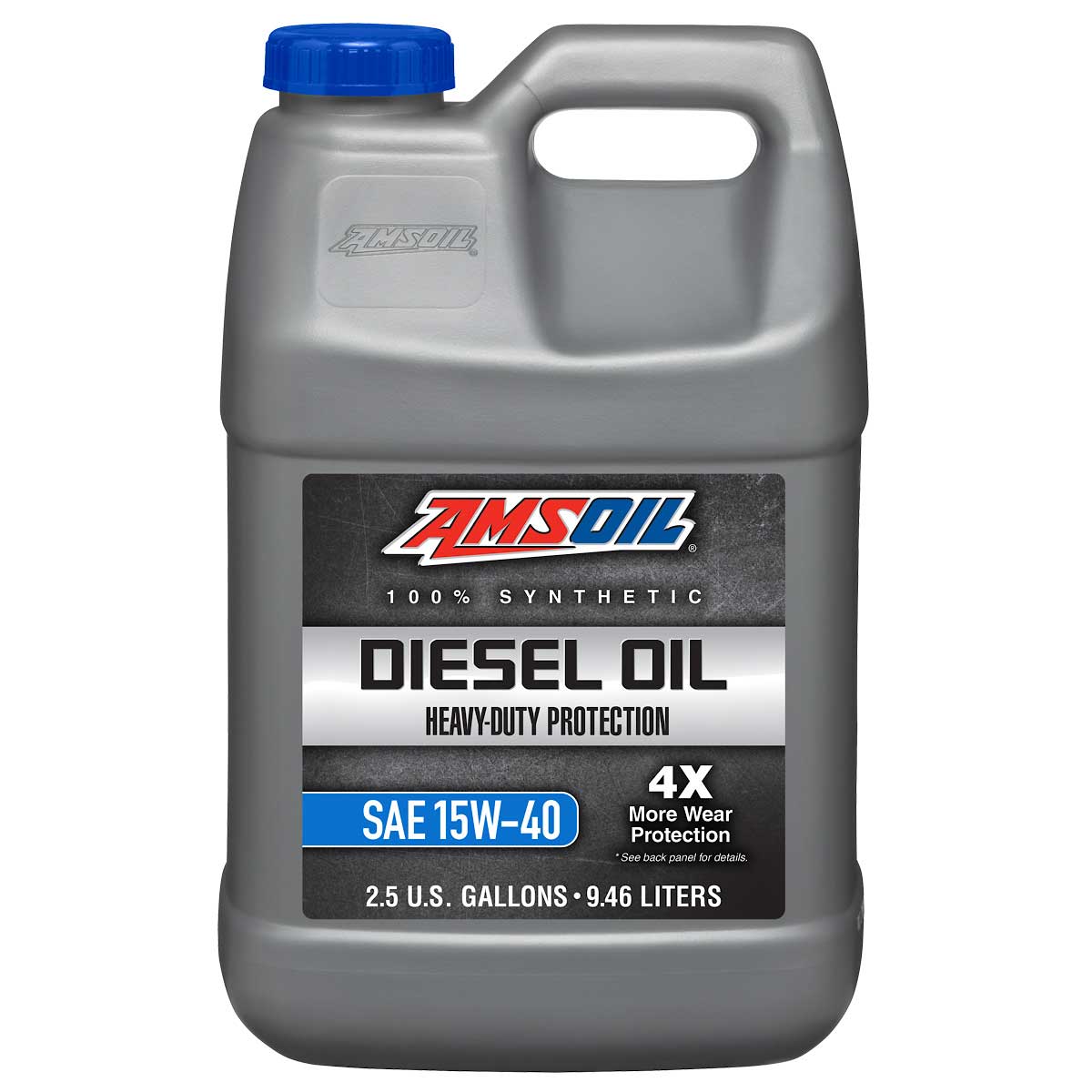 AMSOIL 15W-40 Heavy-Duty 100% Synthetic Diesel Oil