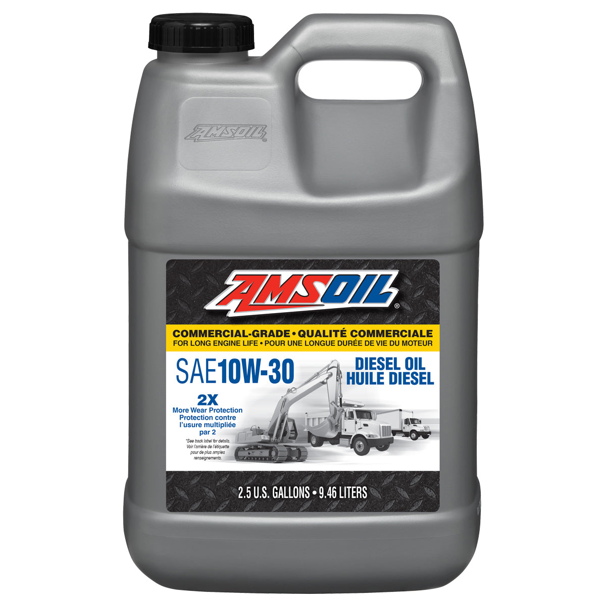 AMSOIL 10W-30 Commercial-Grade Diesel Oil