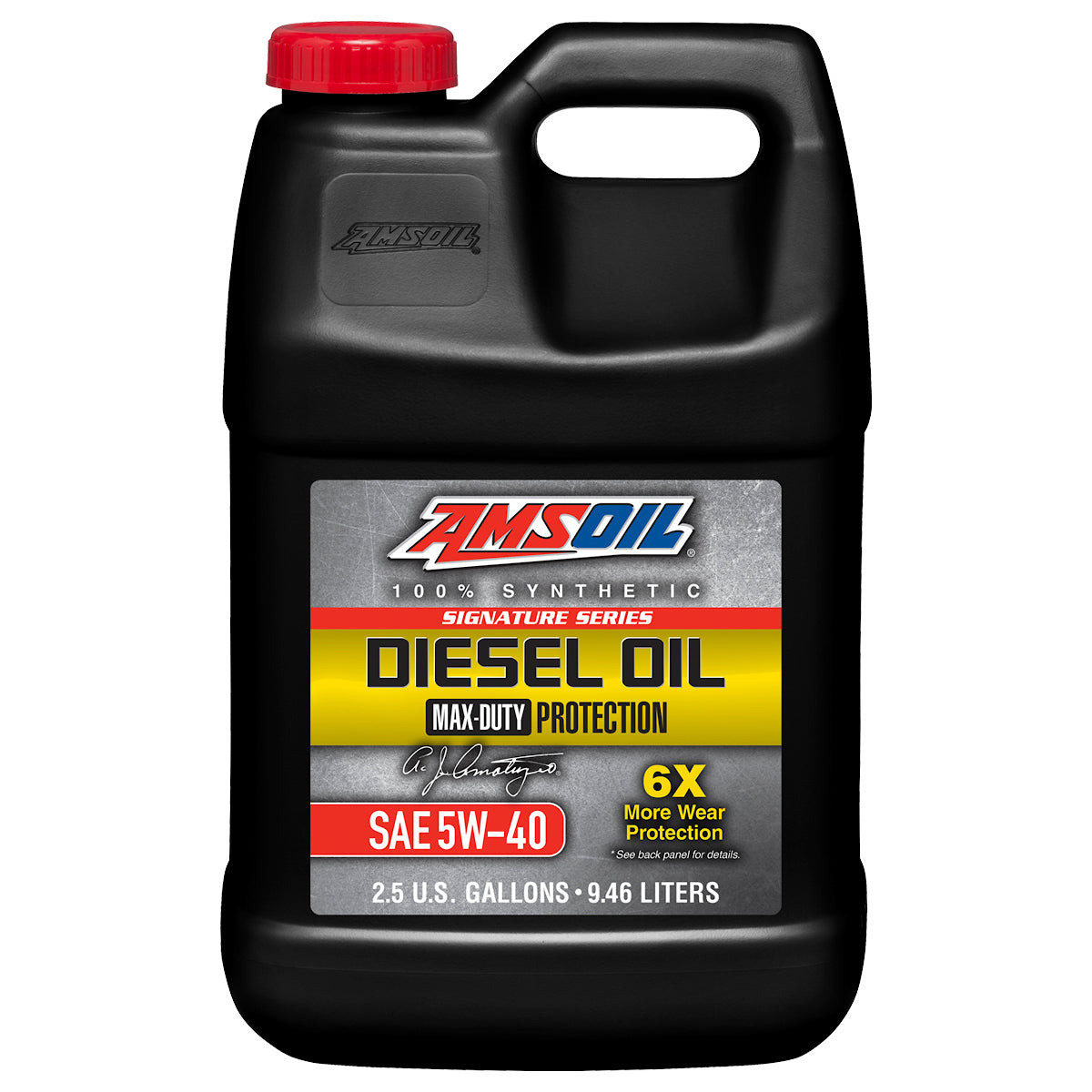 AMSOIL Signature Series 5W-40 100% Synthetic Max-Duty Diesel Oil