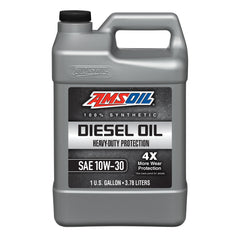 AMSOIL 10W-30 Heavy-Duty 100% Synthetic Diesel Oil