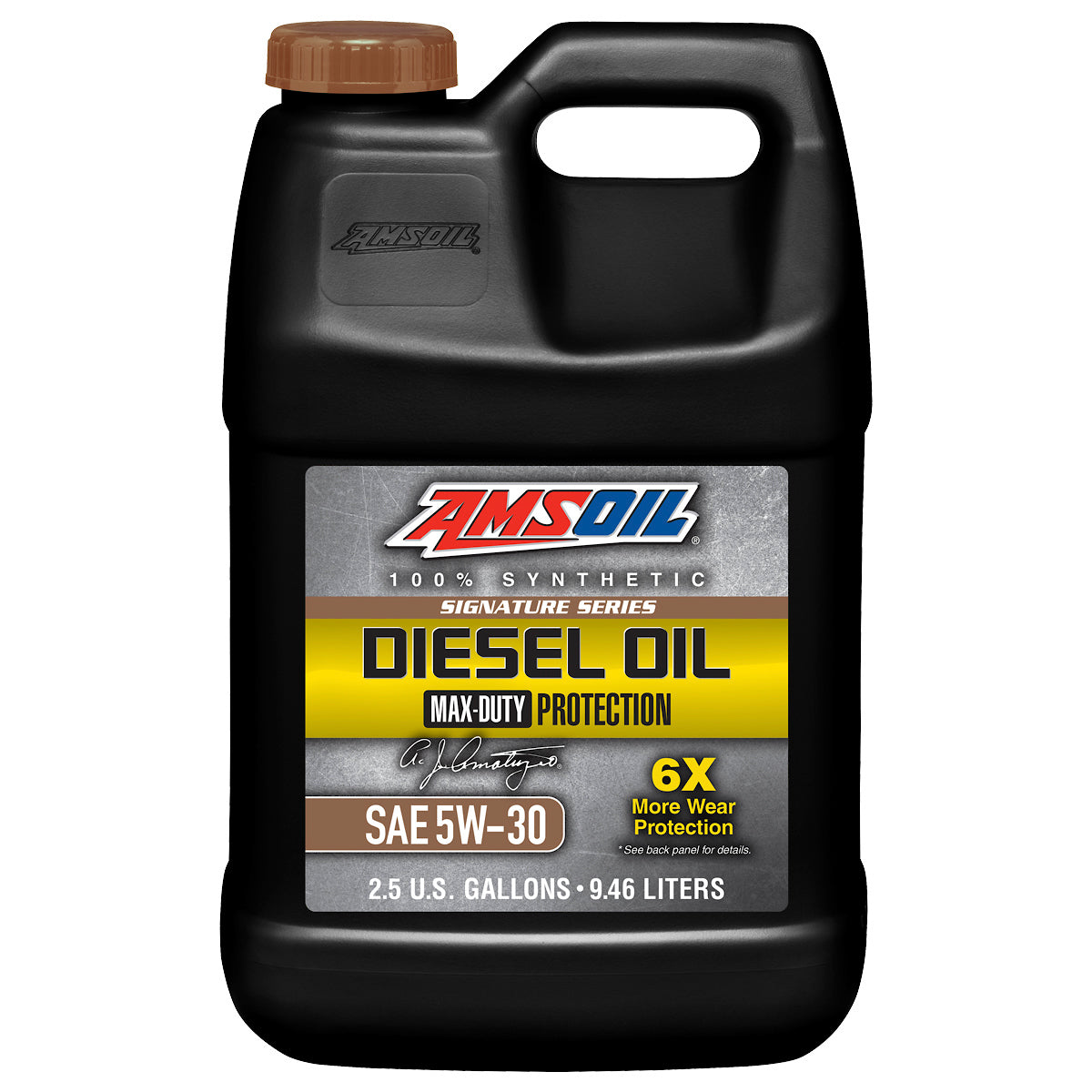 AMSOIL Signature Series 5W-30 100% Synthetic Max-Duty Diesel Oil