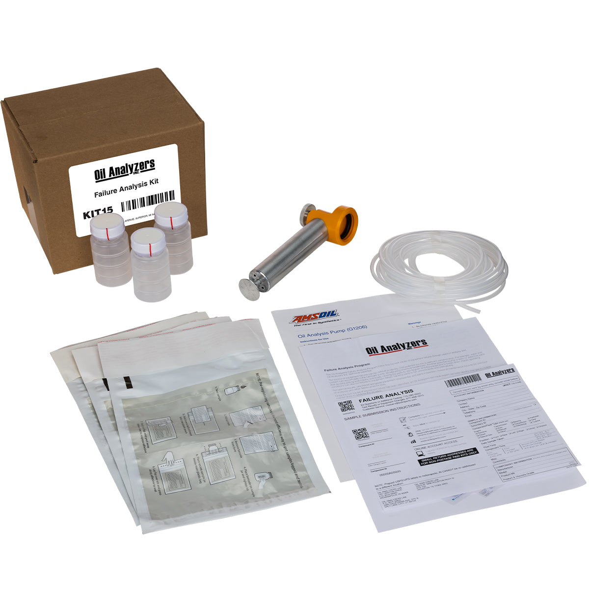 Oil Analyzers Commercial Failure Analysis Test Kit, Non Postage Paid